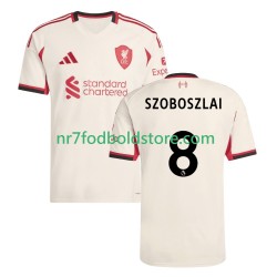 Liverpool Trøje Dominik Szoboszlai 8 Mænd Udebane Fodboldsæt 2025-2026 Kortærmet
