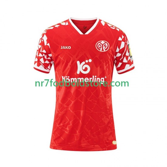 Mainz 05 Trøje Mænd Hjemmebane Fodboldsæt 2025-2026 Kortærmet