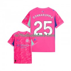 Manchester City Trøje Gianluigi Donnarumma 25 Målmand Mænd Udebane Fodboldsæt 2025-2026 Kortærmet