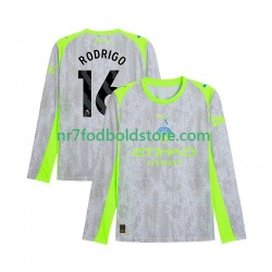 Manchester City Trøje Rodrigo Hernandez 16 Mænd 3. Valg Fodboldsæt 2025-2026 Langærmet