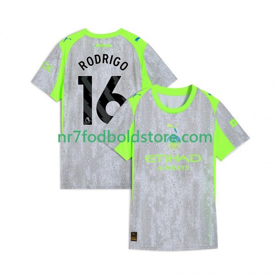 Manchester City Trøje Rodrigo Hernandez 16 Mænd 3. Valg Fodboldsæt 2025-2026 Kortærmet