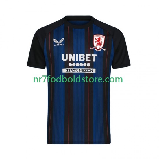 Middlesbrough Trøje Mænd Udebane Fodboldsæt 2025-2026 Kortærmet