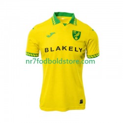 Norwich City Trøje Mænd Hjemmebane Fodboldsæt 2025-2026 Kortærmet