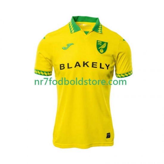 Norwich City Trøje Mænd Hjemmebane Fodboldsæt 2025-2026 Kortærmet