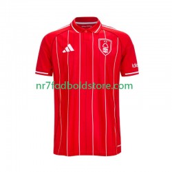Nottingham Forest Trøje Mænd Hjemmebane Fodboldsæt 2025-2026 Kortærmet