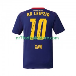 RB Leipzig Trøje Xavi Simons 10 Mænd Udebane Fodboldsæt 2025-2026 Kortærmet