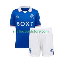 Rangers Trøje Børn Hjemmebane Fodboldsæt 2025-2026 Kortærmet