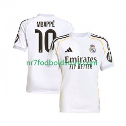 Real Madrid Trøje Mbappé Kylian 10 Mænd Hjemmebane Fodboldsæt 2025-2026 Kortærmet