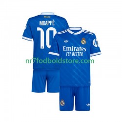 Real Madrid Trøje Mbappé Kylian 10 Børn 3. Valg Fodboldsæt 2025-2026 Kortærmet