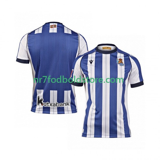 Real Sociedad Trøje Mænd Hjemmebane Fodboldsæt 2025-2026 Kortærmet