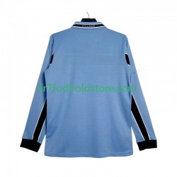 SS Lazio Trøje Retro Mænd Hjemmebane Fodboldsæt 1998 1999 Langærmet