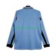 SS Lazio Trøje Retro Mænd Hjemmebane Fodboldsæt 1998 1999 Langærmet