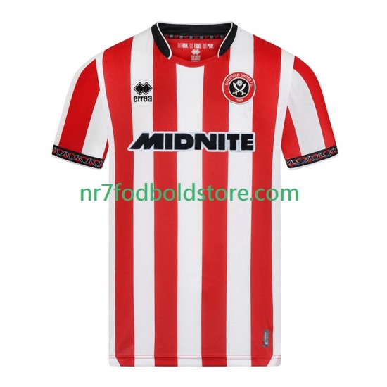 Sheffield United Trøje Mænd Hjemmebane Fodboldsæt 2025-2026 Kortærmet
