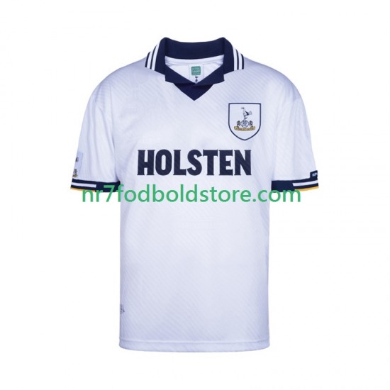 Tottenham Hotspur Trøje Retro Mænd Hjemmebane Fodboldsæt 1994 Kortærmet