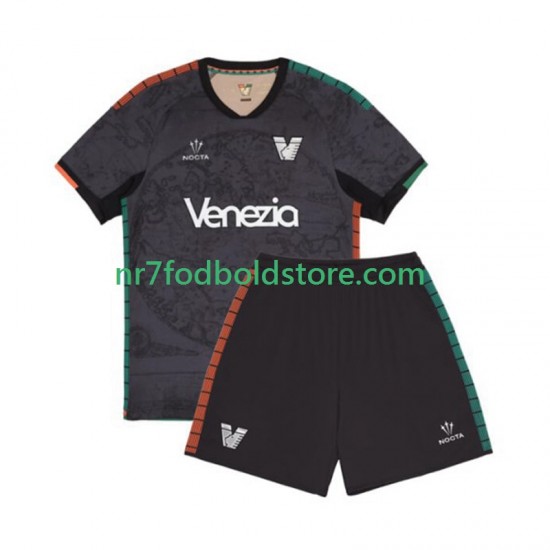 Venezia Trøje Børn Hjemmebane Fodboldsæt 2025-2026 Kortærmet