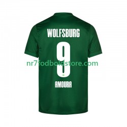 VfL Wolfsburg Trøje Mohamed Amoura 9 Mænd Hjemmebane Fodboldsæt 2025-2026 Kortærmet