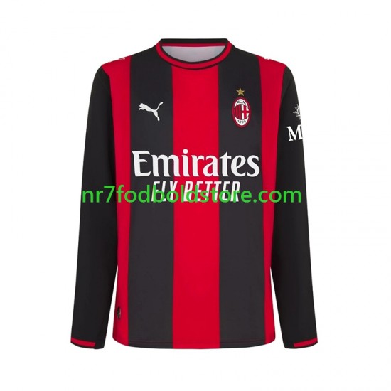 AC Milan Trøje Mænd Hjemmebane Fodboldsæt 2026-2027 Langærmet
