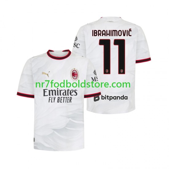 AC Milan Trøje Ibrahimović 11 Mænd Udebane Fodboldsæt 2026-2027 Kortærmet