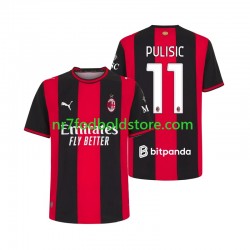 AC Milan Trøje Pulisic 11 Mænd Hjemmebane Fodboldsæt 2026-2027 Kortærmet