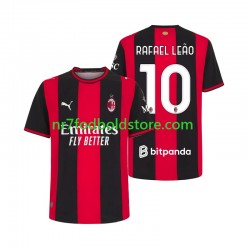 AC Milan Trøje Rafael Leao 10 Mænd Hjemmebane Fodboldsæt 2026-2027 Kortærmet