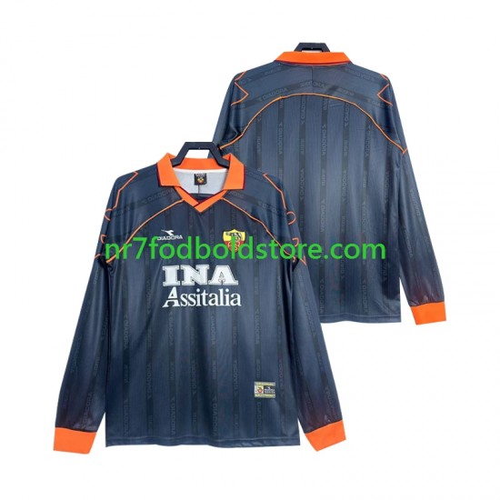 AS Roma Trøje 2000 Retro Mænd 3. Valg Fodboldsæt 1999 Langærmet
