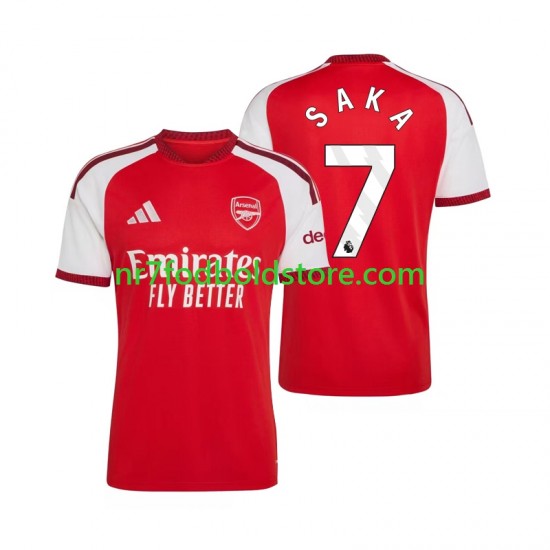 Arsenal Trøje Bukayo Saka 7 Mænd Hjemmebane Fodboldsæt 2026-2027 Kortærmet
