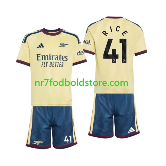 Arsenal Trøje Declan Rice 41 Børn 3. Valg Fodboldsæt 2026-2027 Kortærmet
