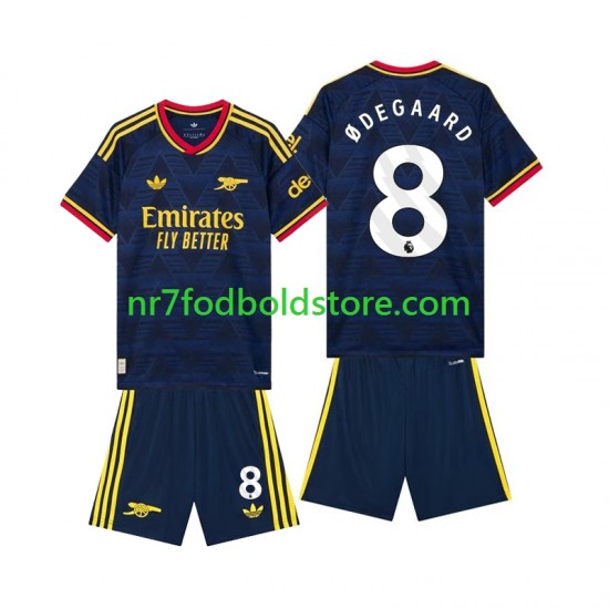 Arsenal Trøje Martin Odegaard 8 Børn Udebane Fodboldsæt 2026-2027 Kortærmet