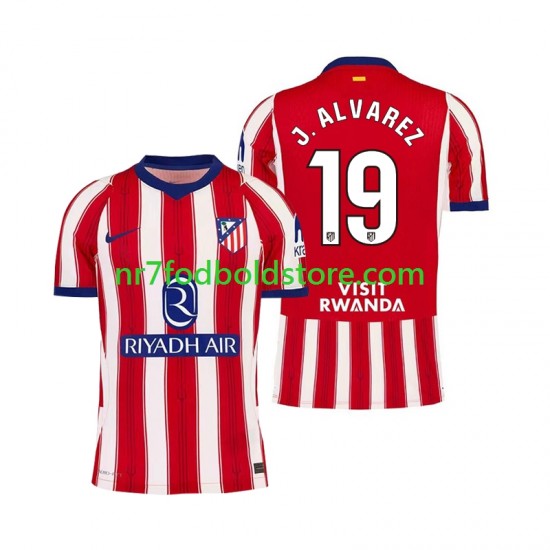 Atlético Madrid Trøje Julian Alvarez 19 Mænd Hjemmebane Fodboldsæt 2026-2027 Kortærmet