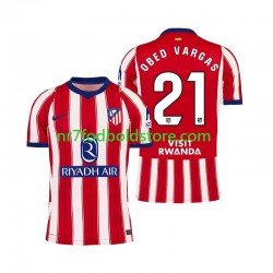 Atlético Madrid Trøje Obed Vargas 21 Mænd Hjemmebane Fodboldsæt 2026-2027 Kortærmet