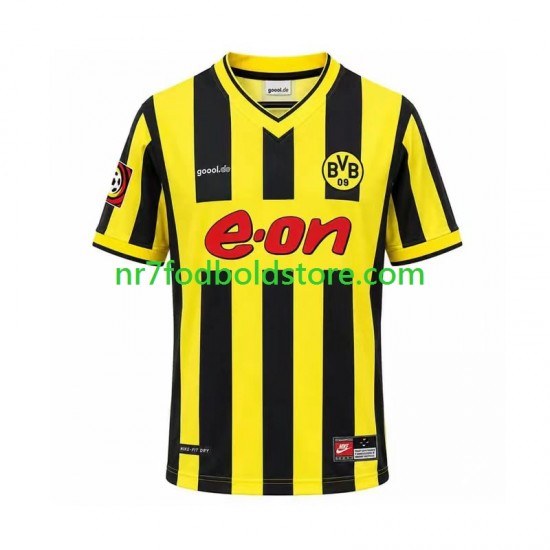 Borussia Dortmund Trøje 2000 Retro Mænd Hjemmebane Fodboldsæt Kortærmet