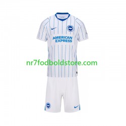Trøje Brighton Hove Albion Børn Udebane Fodboldsæt 2026-2027 Kortærmet