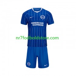 Trøje Brighton Hove Albion Børn Hjemmebane Fodboldsæt 2026-2027 Kortærmet