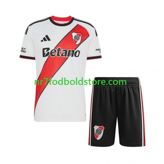 CA River Plate Trøje Børn Hjemmebane Fodboldsæt 2026-2027 Kortærmet