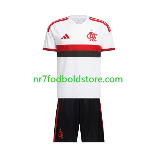 CR Flamengo Trøje Børn Udebane Fodboldsæt 2026-2027 Kortærmet