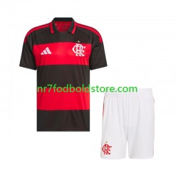 CR Flamengo Trøje Børn Hjemmebane Fodboldsæt 2026-2027 Kortærmet