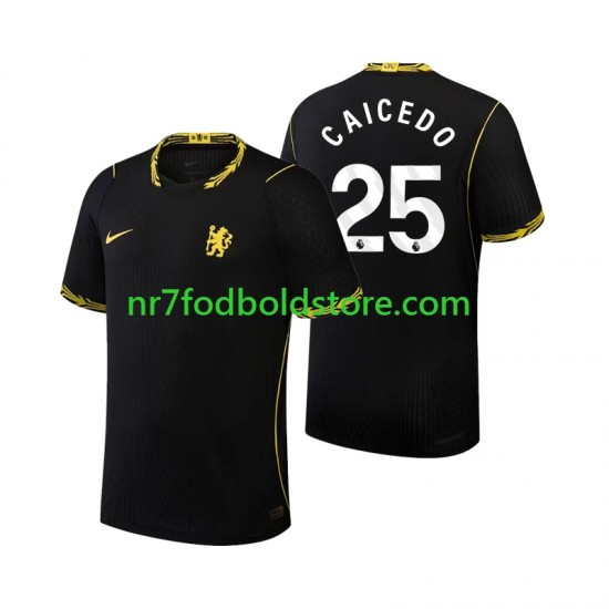 Chelsea Trøje Moises Caicedo 25 Mænd Udebane Fodboldsæt 2026-2027 Kortærmet