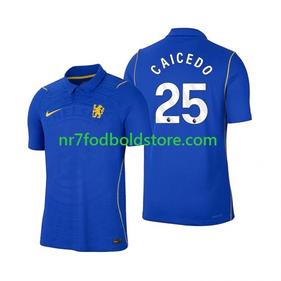 Chelsea Trøje Moises Caicedo 25 Mænd Hjemmebane Fodboldsæt 2026-2027 Kortærmet