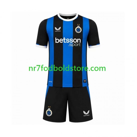 Club Brugge Trøje Børn Hjemmebane Fodboldsæt 2026-2027 Kortærmet