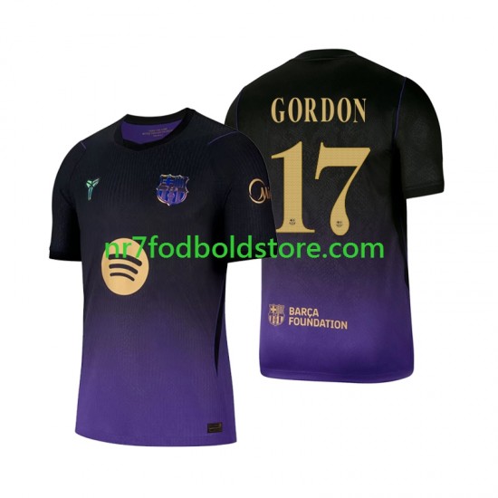 FC Barcelona Trøje Anthony Gordon 17 Mænd Udebane Fodboldsæt 2026-2027 Kortærmet