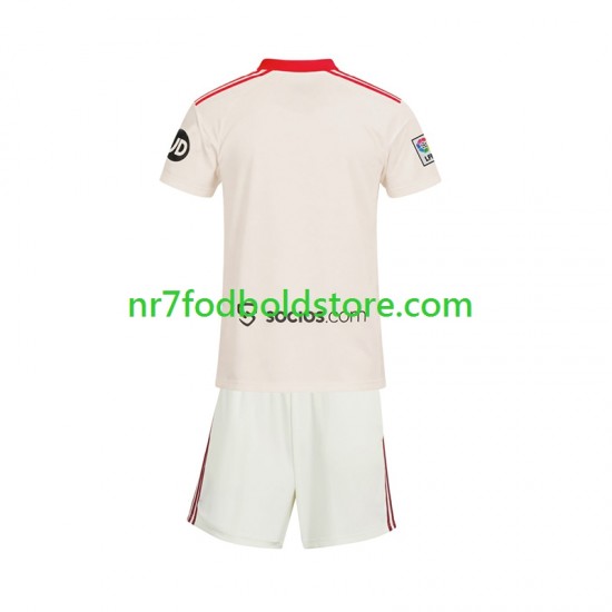 Sevilla FC Trøje Retro Børn Hjemmebane Fodboldsæt 2025-2026 Kortærmet