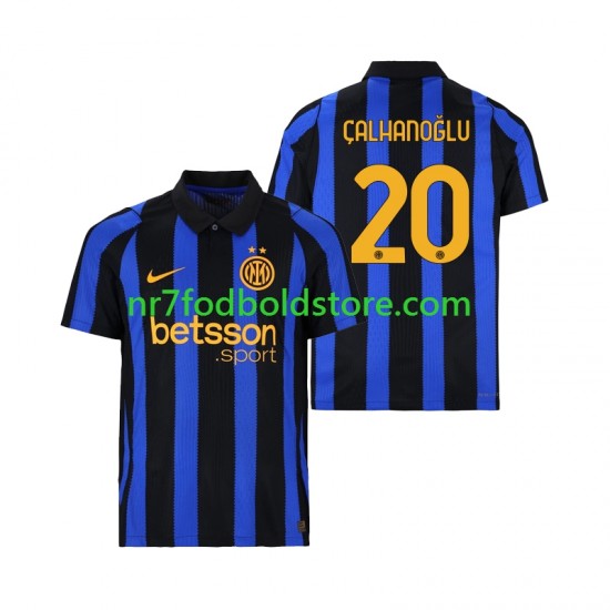 Inter Milan Trøje Hakan Calhanoglu 20 Mænd Hjemmebane Fodboldsæt 2026-2027 Kortærmet