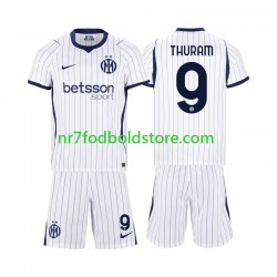 Inter Milan Trøje Marcus Thuram 9 Børn Udebane Fodboldsæt 2026-2027 Kortærmet