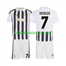 Juventus Trøje Cristiano Ronaldo 7 Børn Hjemmebane Fodboldsæt 2026-2027 Kortærmet