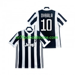 Juventus Trøje DYBALA 21 2017 2018 Retro Mænd Hjemmebane Fodboldsæt Kortærmet