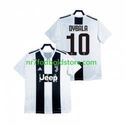Juventus Trøje DYBALA 21 2018 2019 Retro Mænd Hjemmebane Fodboldsæt Kortærmet