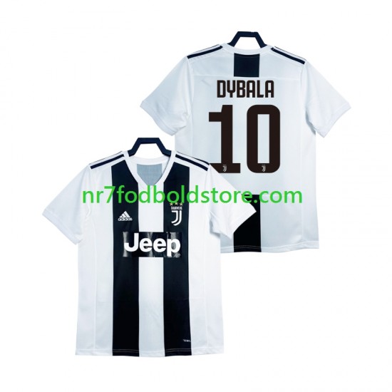Juventus Trøje DYBALA 21 2018 2019 Retro Mænd Hjemmebane Fodboldsæt Kortærmet