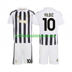 Juventus Trøje Kenan Yildiz 10 Børn Hjemmebane Fodboldsæt 2026-2027 Kortærmet