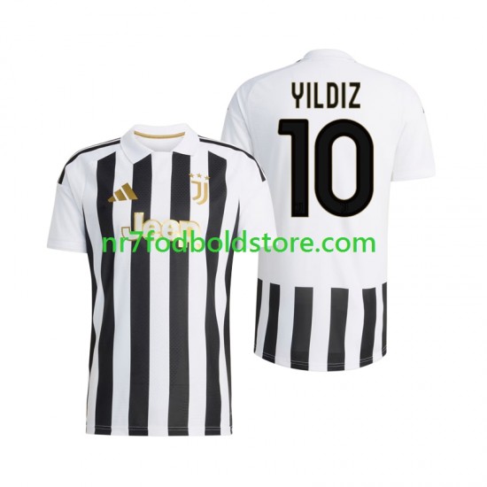 Juventus Trøje Kenan Yildiz 10 Mænd Hjemmebane Fodboldsæt 2026-2027 Kortærmet