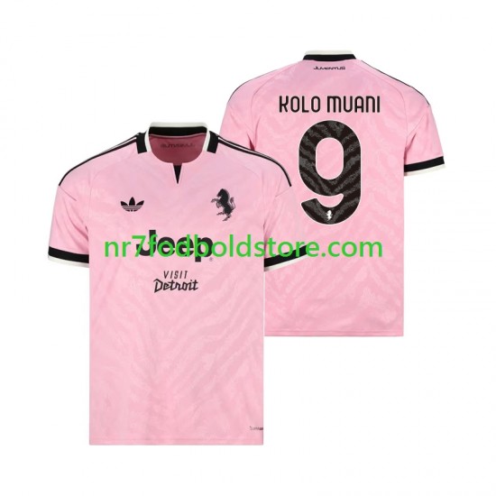 Juventus Trøje Randal Kolo Muani 9 Mænd Udebane Fodboldsæt 2026-2027 Kortærmet